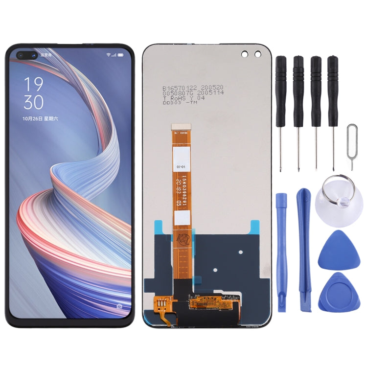 Original LCD Screen and Digitizer Full Assembly for OPPO A92s / Realme 6 Pro / RMX2061 / RMX2063, For OPPO A92s(Original) For OPPO A92s(Original)