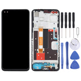 LCD Screen and Digitizer Full Assembly With Frame for OPPO A92s/Reno4 Z PDKM00, For OPPO A92s/Reno4 Z