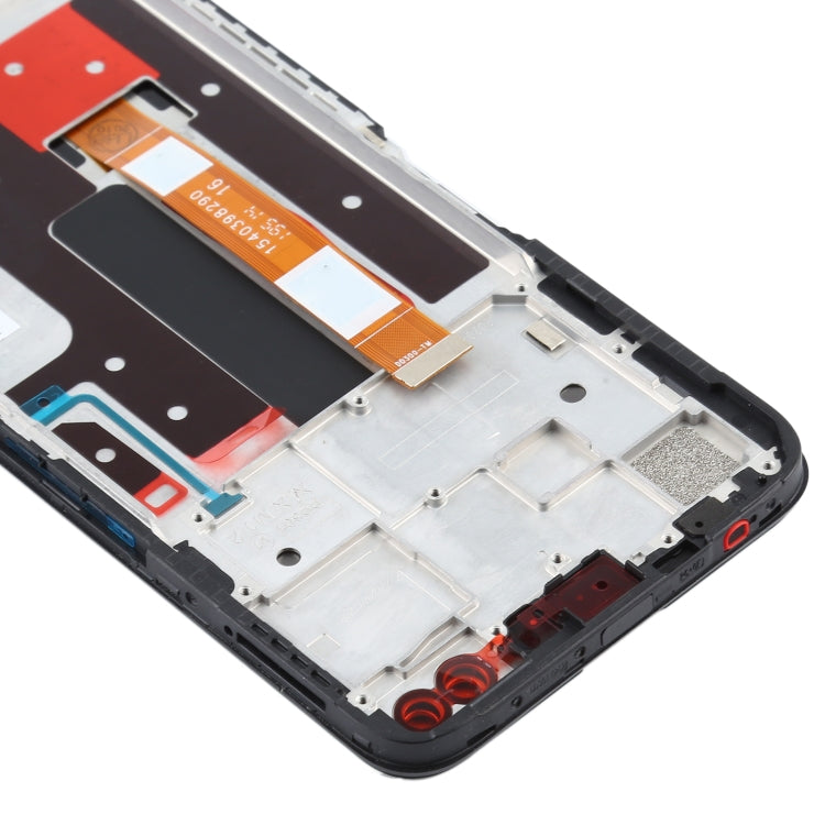 LCD Screen and Digitizer Full Assembly With Frame for OPPO A92s/Reno4 Z PDKM00, For OPPO A92s/Reno4 Z