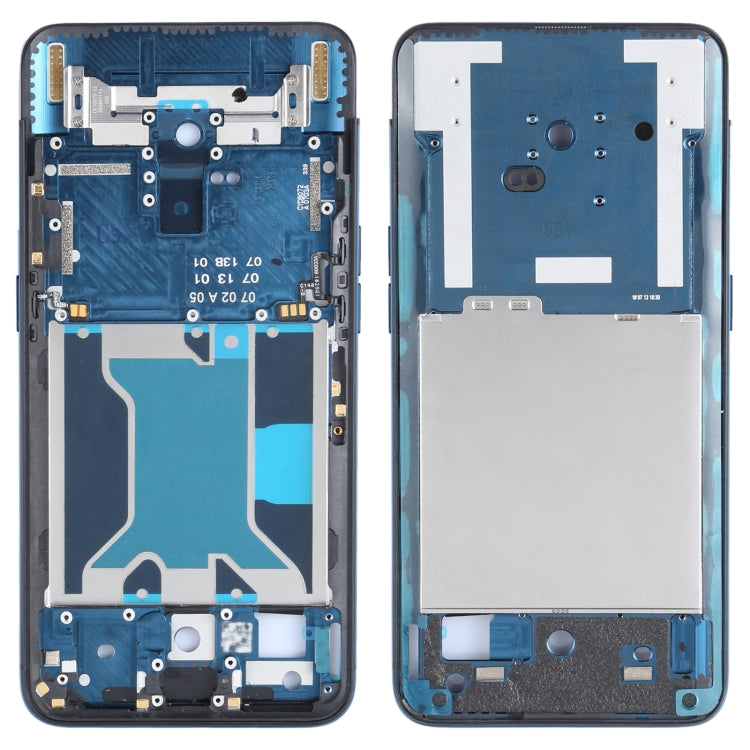 For OPPO Find X CPH1871, PAFM00 Original Middle Frame Bezel Plate, For OPPO Find X For OPPO Find X Blue