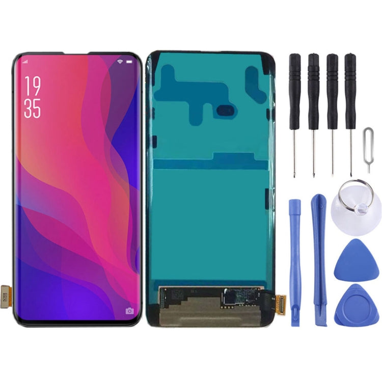 Original LCD Screen And Digitizer Full Assembly For OPPO Find X, For OPPO Find X For OPPO Find X