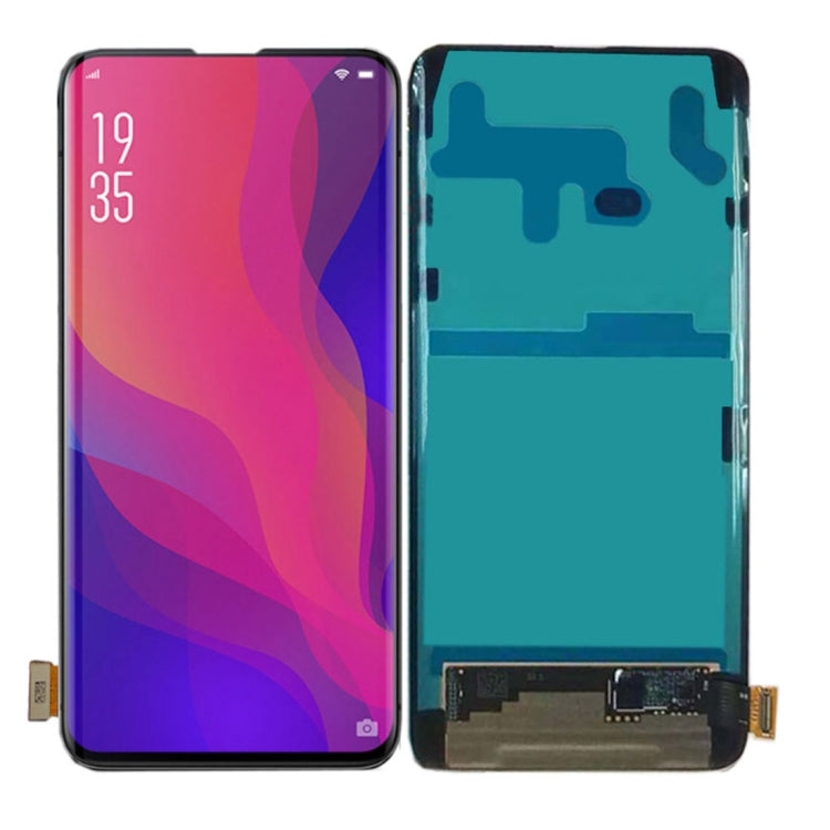 Original LCD Screen And Digitizer Full Assembly For OPPO Find X, For OPPO Find X