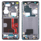 For OPPO Find X2 Pro CPH2025 PDEM30 Original Front Housing LCD Frame Bezel Plate, For OPPO Find X2 Pro For OPPO Find X2 Pro Black