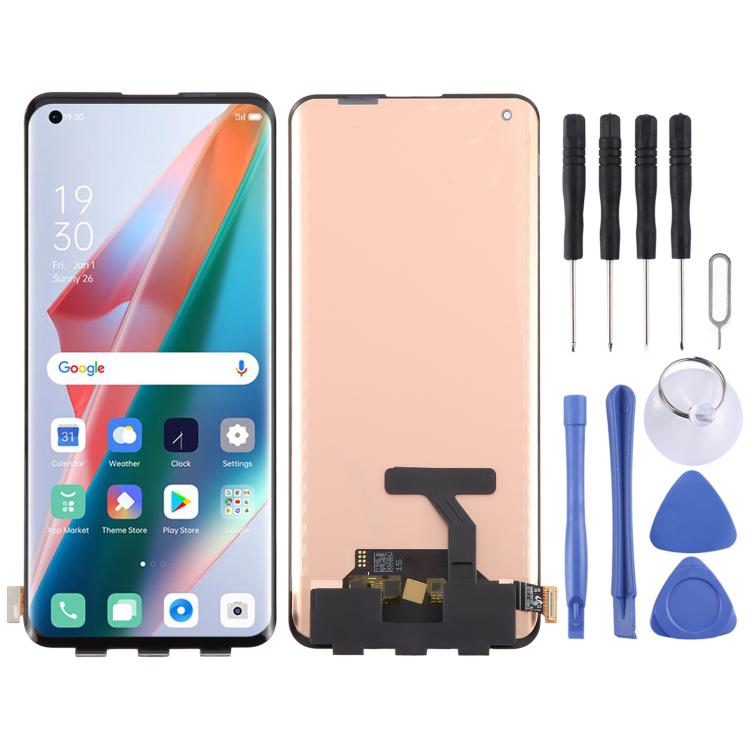 OLED LCD Screen with Digitizer Full Assembly with Fingerprint Identification, For OPPO Find X5 Pro CPH2305, For OPPO Find X3 Pro, For OPPO Find X3 For OPPO Find X3