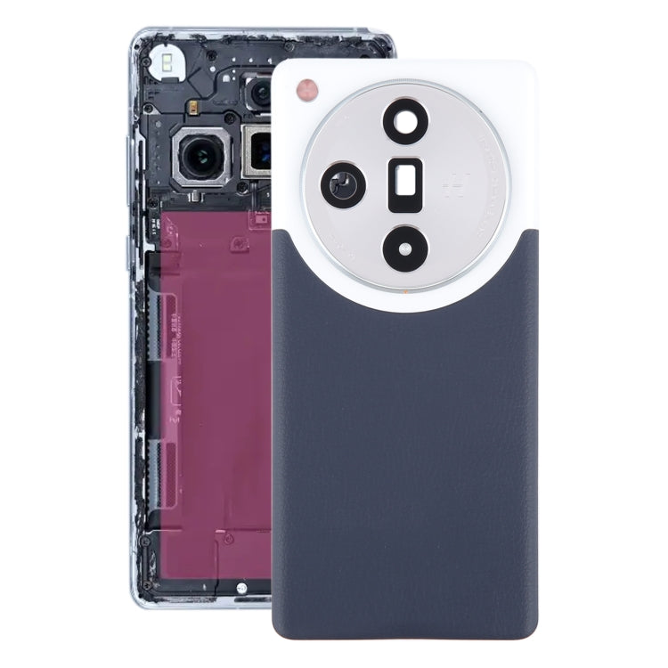 For OPPO Find X7 Ultra Original Battery Back Cover with Camera Lens Cover, For OPPO Find X7 Ultra(Original) For OPPO Find X7 Ultra(Original) Blue