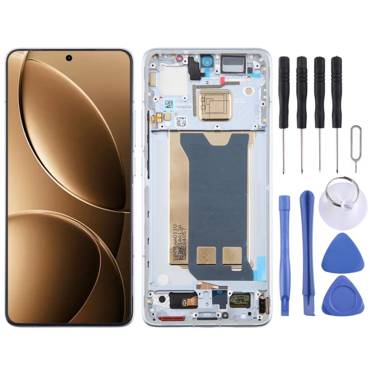 For Xiaomi Redmi K80 AMOLED Original LCD Screen Digitizer Full Assembly with Frame, For OPPO Find X8 (Original) For OPPO Find X8 (Original) Blue