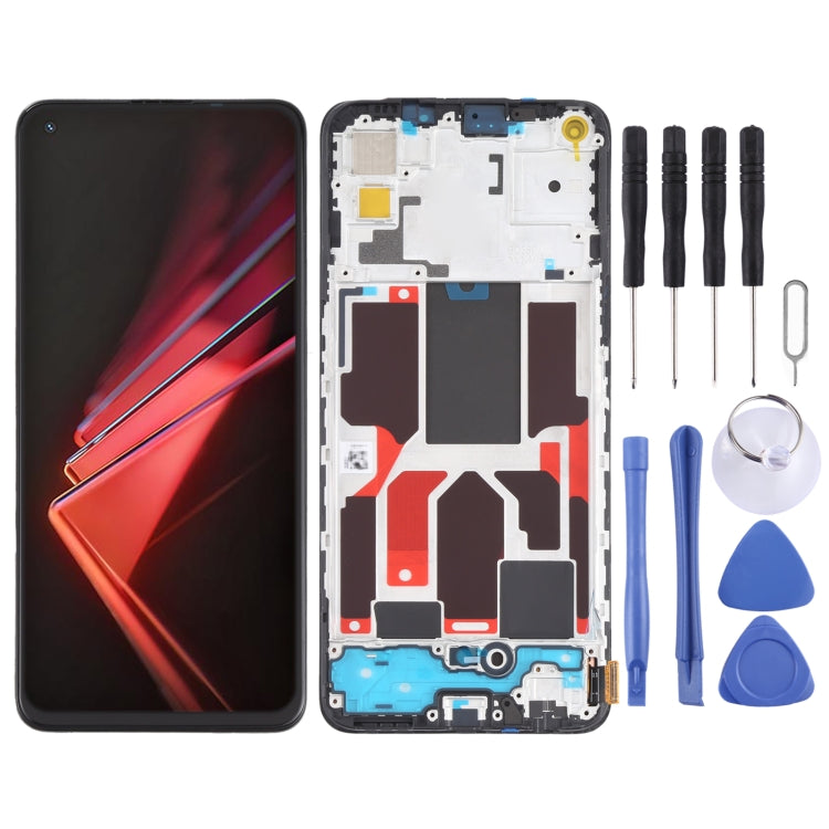 Original LCD Screen and Digitizer Full Assembly With Frame for OPPO K9 PEXM00, For OPPO K9 (Original) For OPPO K9 (Original)