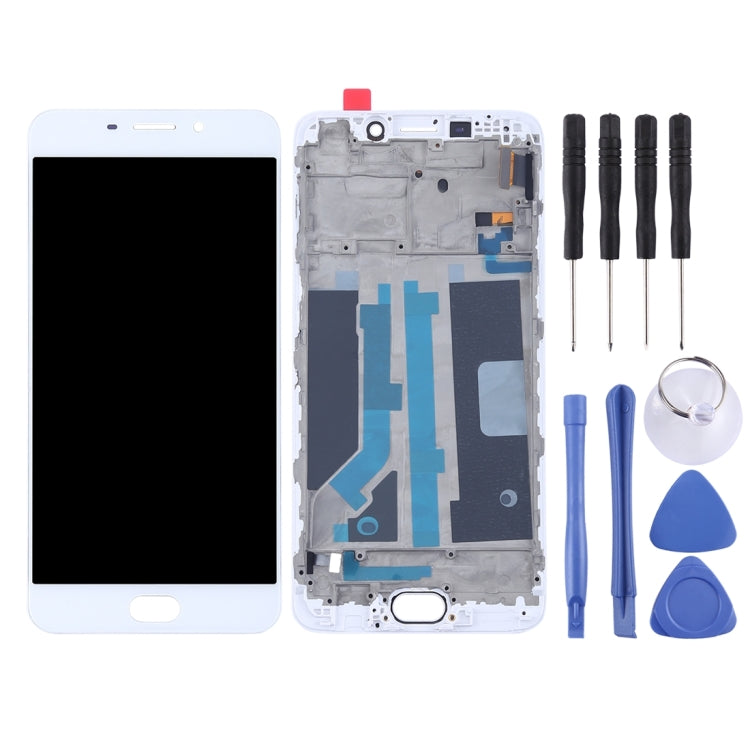 For OPPO R9 LCD Screen (TFT)+ Touch Panel with Frame, For OPPO R9 For OPPO R9
