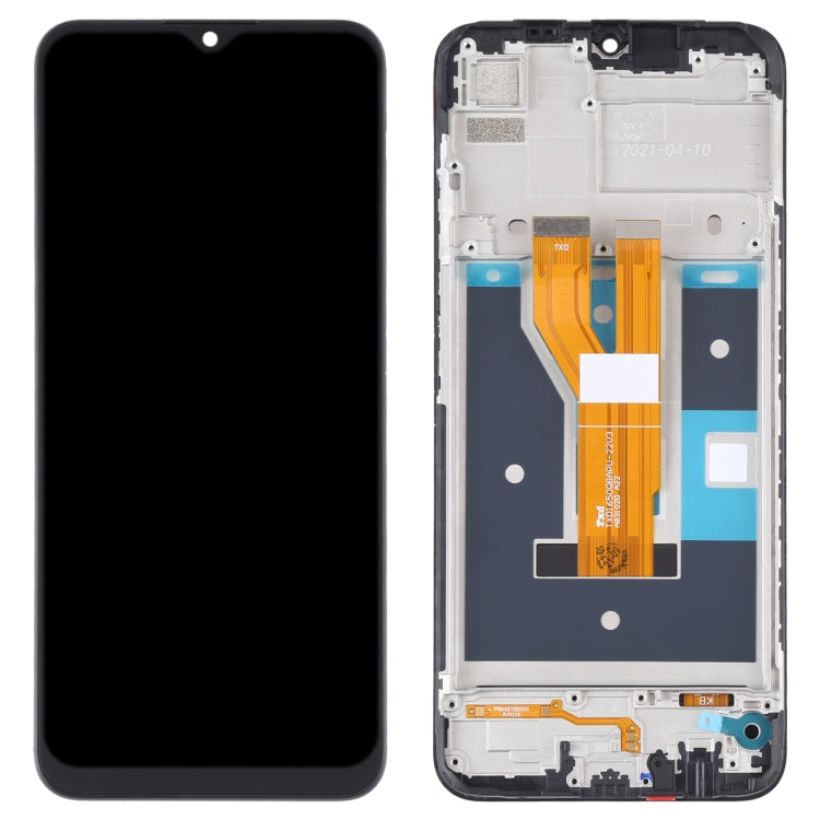 Original LCD Screen and Digitizer Full Assembly With Frame for OPPO Realme C20 / Realme C21 / Realme C11 (2021), For OPPO Realme C20 (Original)