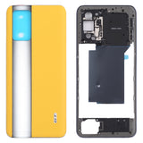 For OPPO Realme GT RMX2202 Middle Frame Bezel Plate + Battery Back Cover, For OPPO Realme GT For OPPO Realme GT