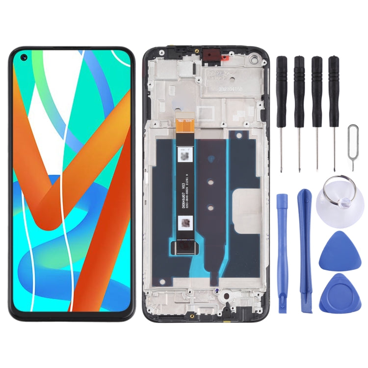 Original LCD Screen and Digitizer Full Assembly With Frame for OPPO Realme V13 5G, For OPPO Realme V13 5G (Original) For OPPO Realme V13 5G (Original)