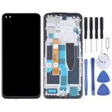 LCD Screen and Digitizer Full Assembly With Frame for OPPO Realme X50 5G RMX2144, For OPPO Realme X50 5G