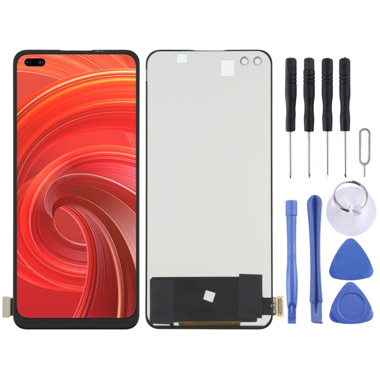 TFT Material LCD Screen and Digitizer Full Assembly (Not Supporting Fingerprint Identification) for OPPO Realme X50 Pro 5G / OnePlus Nord RMX2075 RMX2071 RMX2076, For OPPO Realme X50 Pro 5G(TFT) For OPPO Realme X50 Pro 5G(TFT)