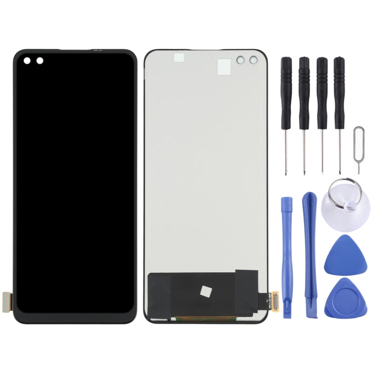 TFT Material LCD Screen and Digitizer Full Assembly (Not Supporting Fingerprint Identification) for OPPO Realme X50 Pro 5G / OnePlus Nord RMX2075 RMX2071 RMX2076, For OPPO Realme X50 Pro 5G(TFT)