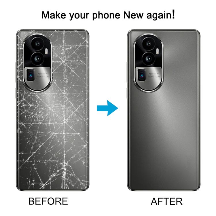 For OPPO Reno10 Pro+ Back Cover with Camera Lens Cover, For OPPO Reno10 Pro+