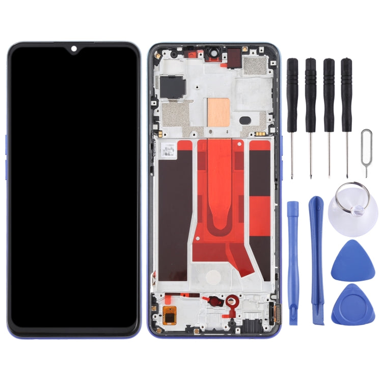 Original LCD Screen and Digitizer Full Assembly with Frame For OPPO Reno3 5G/Reno3 Youth/F15/Find X2 Lite/K7 5G, For OPPO Reno3 5G, For OPPO Reno3 5G/Reno3 Youth/F15/Find X2 Lite/K7 5G