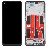 Original LCD Screen and Digitizer Full Assembly With Frame for OPPO Reno4 SE PEAT00 PEAM00, For OPPO Reno4 SE (Original)