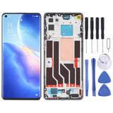 Original LCD Screen and Digitizer Full Assembly with Frame For OPPO Reno5 Pro 5G, For OPPO Reno5 Pro 5G For OPPO Reno5 Pro 5G Silver
