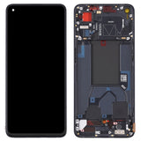 Original LCD Screen and Digitizer Full Assembly with Frame For OPPO Reno7 5G China PFJM10, For OPPO Reno7 5G China