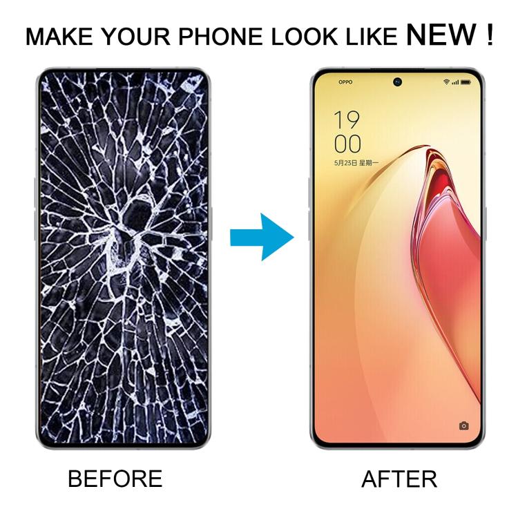For OPPO Reno8 Pro 5G CPH2357 Original AMOLED Material LCD Screen with Digitizer Full Assembly, For OPPO Reno8 Pro 5G(Original)