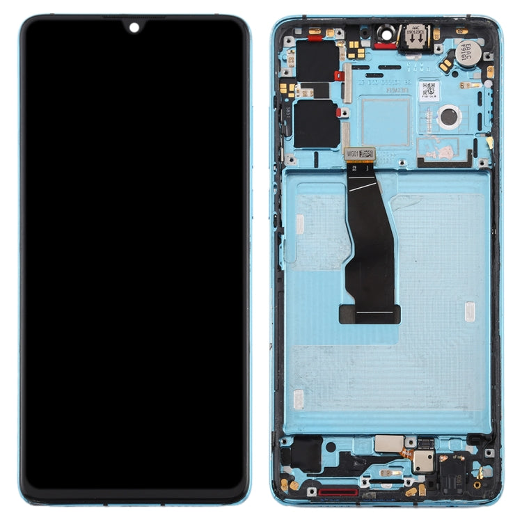 LCD Screen and Digitizer Full Assembly with Frame for Huawei P30, For P30, For Huawei P30(Original), For Huawei P30(Breathing Crystal)