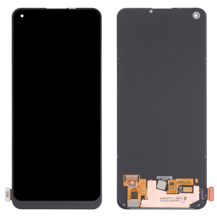 Original Super AMOLED Material LCD Screen and Digitizer Full Assembly for OPPO Realme 8 Pro, For Realme 8 Pro (Original)