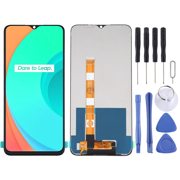 Original LCD Screen and Digitizer Full Assembly for OPPO Realme C11 / Realme C12 / Realme C15, For Realme C11 For Realme C11