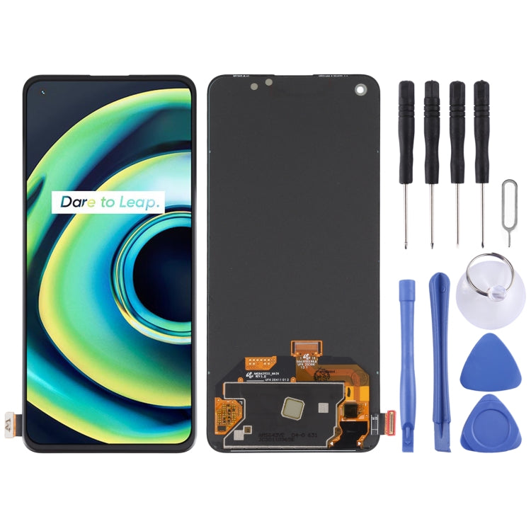 Original Super AMOLED Material LCD Screen and Digitizer Full Assembly for OPPO Realme Q3 Pro 5G / Realme Q3 Pro Carnival RMX2205, For Realme Q3 Pro 5G (Original) For Realme Q3 Pro 5G (Original)