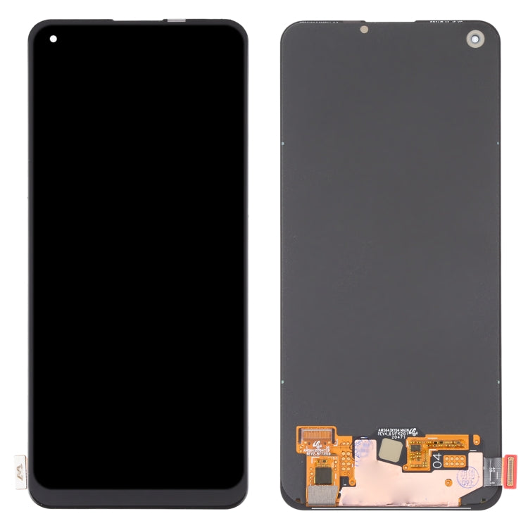 Original Super AMOLED Material LCD Screen and Digitizer Full Assembly for OPPO Realme V15 5G, For Realme V15 5G (Original)