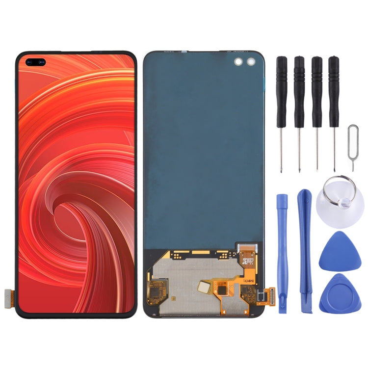 Original Super AMOLED Material LCD Screen and Digitizer Full Assembly for OPPO Realme X50 Pro 5G, For Realme X50 Pro 5G For Realme X50 Pro 5G