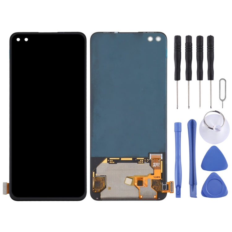Original Super AMOLED Material LCD Screen and Digitizer Full Assembly for OPPO Realme X50 Pro 5G, For Realme X50 Pro 5G