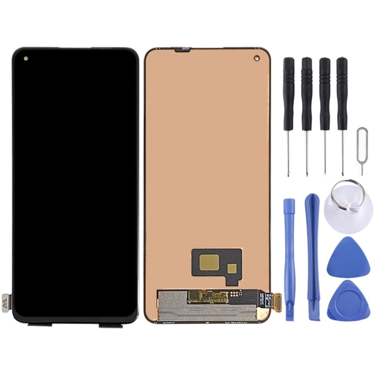 Original Super AMOLED Material LCD Screen and Digitizer Full Assembly for OPPO Realme X7 Pro RMX2121 RMX2111, For Realme X7 Pro(Original)