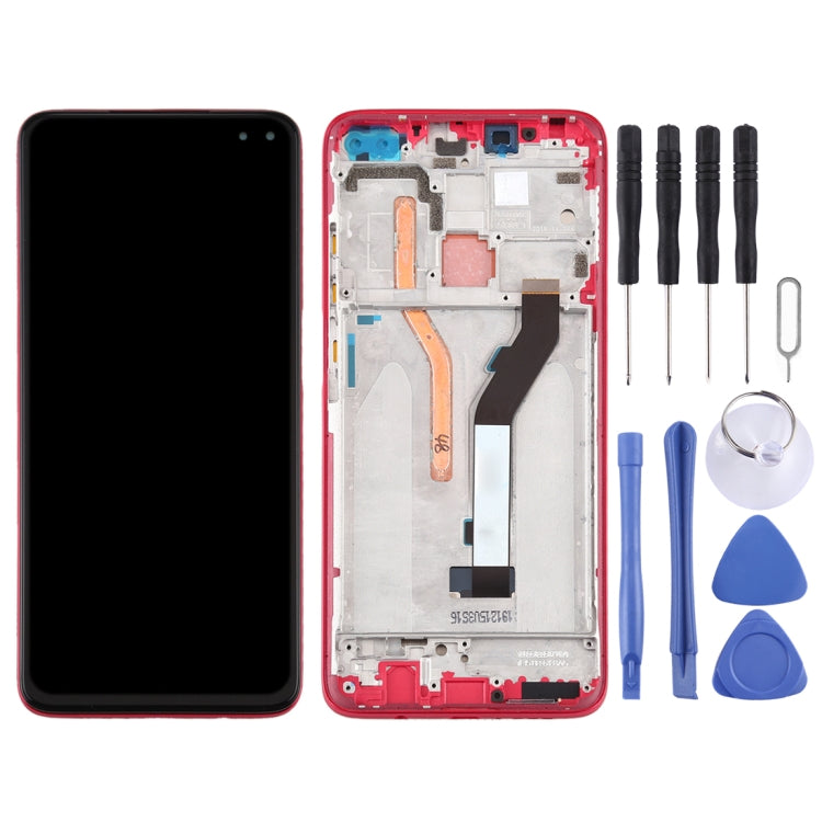 LCD Screen and Digitizer Full Assembly with Frame for Xiaomi Redmi K30, 4G Version, For Redmi K30 5G