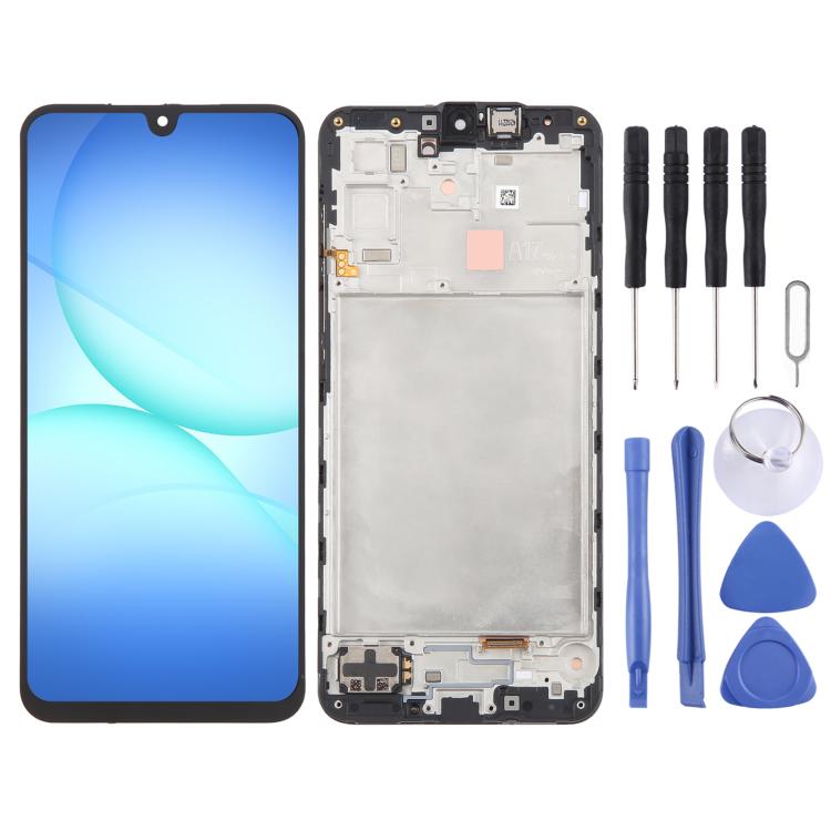 For Samsung Galaxy A17 4G SM-A175 Original LCD Screen Digitizer Full Assembly with Frame, For Samsung Galaxy A17 4G(Original) For Samsung Galaxy A17 4G(Original)