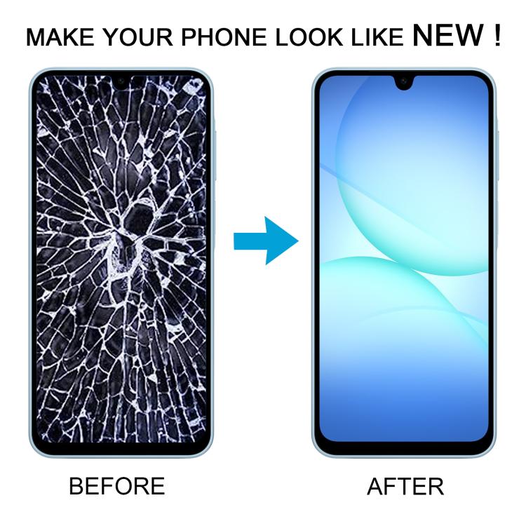 For Samsung Galaxy A17 5G SM-A176B OLED LCD Screen Digitizer Full Assembly with Frame, For Samsung Galaxy A17 5G