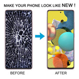 For Samsung Galaxy A51 5G SM-A516 6.43 inch OLED LCD Screen Digitizer Full Assembly with Frame, For Samsung Galaxy A51 5G 6.43 inch