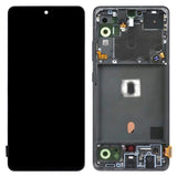Original LCD Screen and Digitizer Full Assembly with Frame, For Samsung Galaxy A51 5G, For Samsung Galaxy Galaxy F22