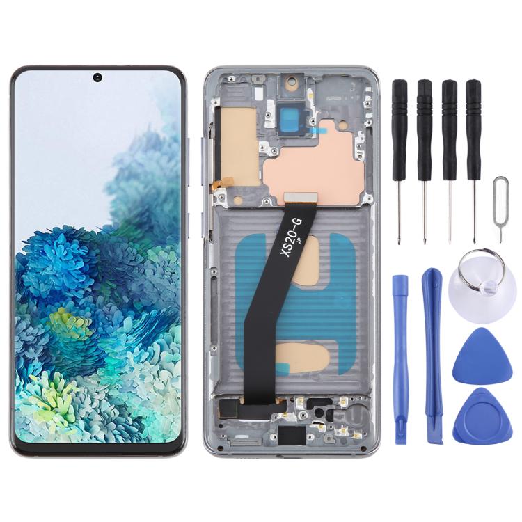 For Samsung Galaxy S20 5G SM-G981B TFT LCD Screen Digitizer Full Assembly with Frame, For Samsung Galaxy S20 5G For Samsung Galaxy S20 5G