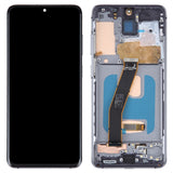 OLED Material LCD Screen for Samsung Galaxy S20 SM-G980 Digitizer Full Assembly With Frame, For Samsung Galaxy S20