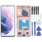 Original LCD Screen and Digitizer Full Assembly With Frame for Samsung Galaxy S21+ 5G SM-G996, For Samsung Galaxy S21+ 5G(Original) For Samsung Galaxy S21+ 5G(Original) Gold