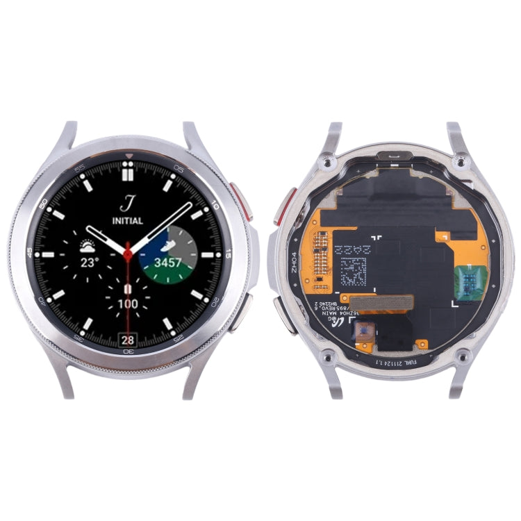 Original LCD Screen Digitizer Full Assembly with Frame for Samsung Galaxy Watch4 Classic 46mm SM-R890/R895, For Samsung Galaxy Watch4 Classic 46mm For Samsung Galaxy Watch4 Classic 46mm Silver