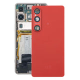 For Sony Xperia 1 VI Original Battery Back Cover with Camera Lens Cover, For Sony Xperia 1 VI(Original) For Sony Xperia 1 VI(Original) Red