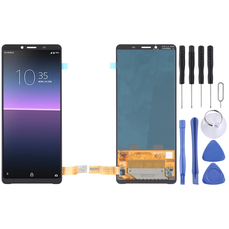 Original LCD Screen and Digitizer Full Assembly for Sony Xperia 10 II, For Sony Xperia 10 II For Sony Xperia 10 II