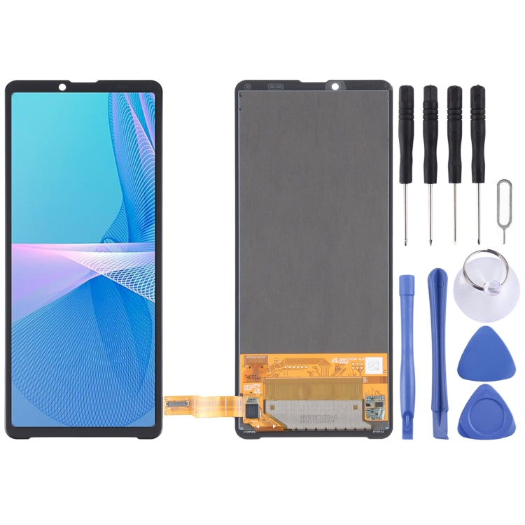 Original LCD Screen and Digitizer Full Assembly for Sony Xperia 10 III, For Sony Xperia 10 III For Sony Xperia 10 III