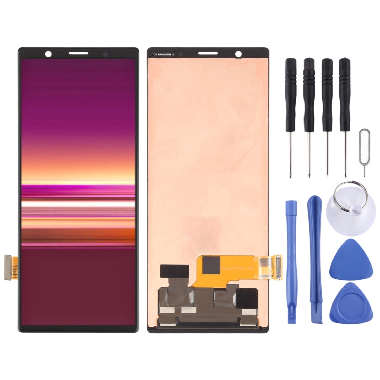 Original LCD Screen and Digitizer Full Assembly for Sony Xperia 5, For Sony Xperia 5 (Original) For Sony Xperia 5 (Original)