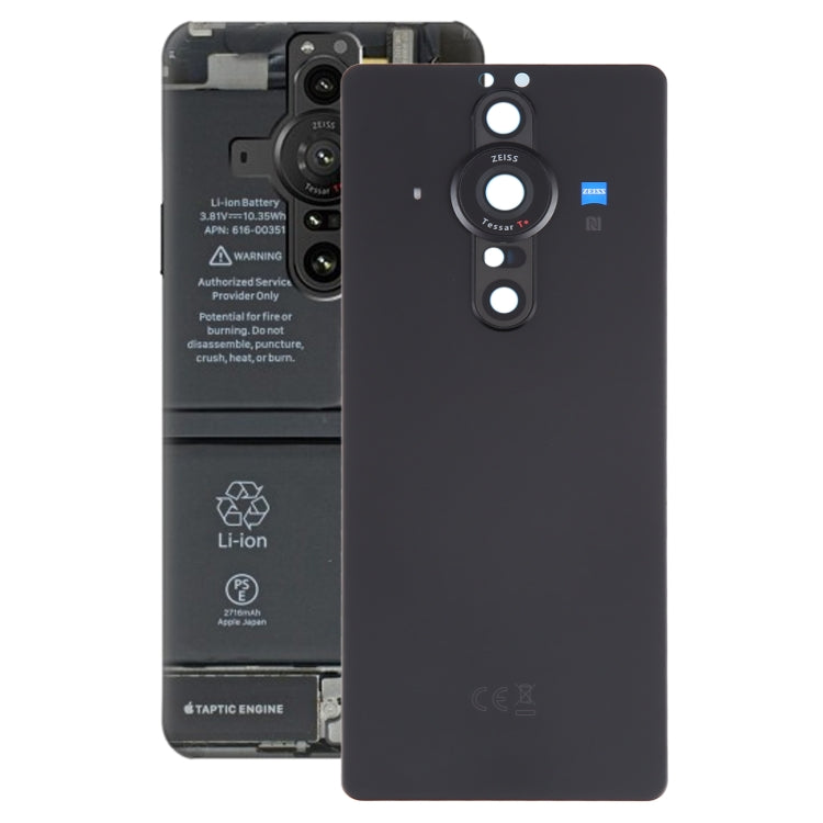 For Sony Xperia Pro-I Original Battery Back Cover with Camera Lens Cover, For Sony Xperia Pro-I (Original) For Sony Xperia Pro-I (Original)