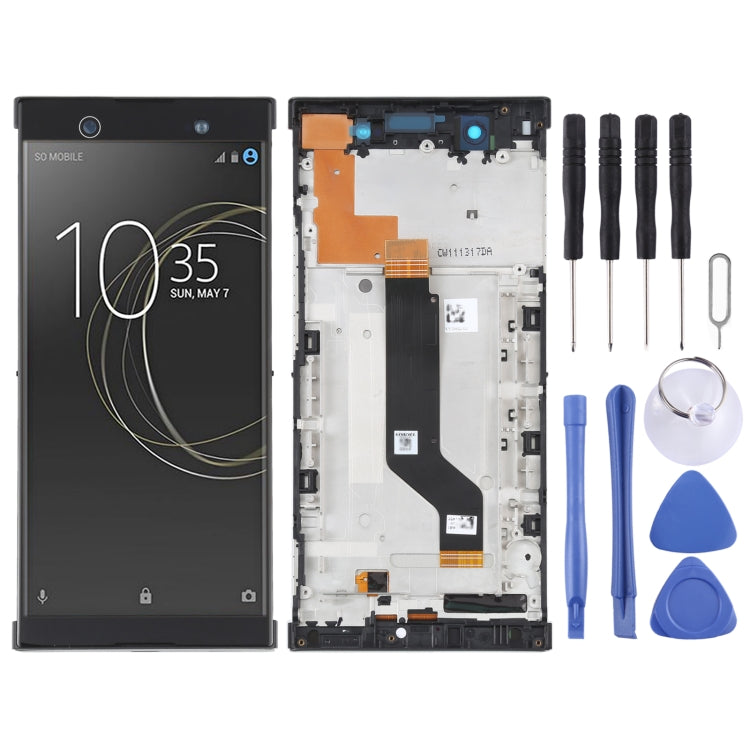 Original LCD Screen For Sony Xperia XA1 Ultra G3226 Digitizer Full Assembly with Frame, For Sony Xperia XA1 Ultra(Original) For Sony Xperia XA1 Ultra(Original)
