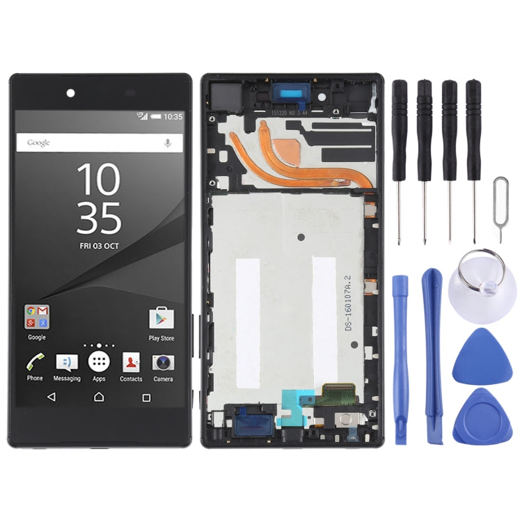 Original LCD Screen For Sony Xperia Z5 Premium E6853 Digitizer Full Assembly with Frame, For Sony Xperia Z5 Premium(Original) For Sony Xperia Z5 Premium(Original)