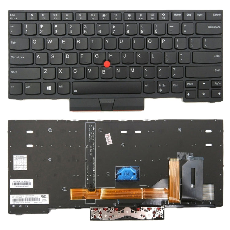 US Backlight keyboard for Lenovo ThinkPad E480 L480 L380 Yoga T480s, For ThinkPad E480(US) For ThinkPad E480(US)