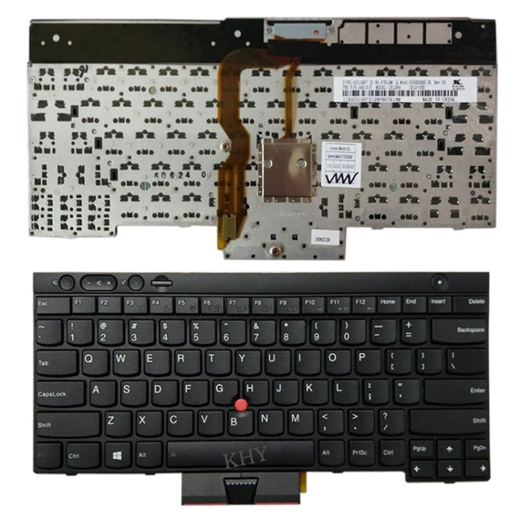 US Version English Laptop Keyboard with Pointing Sticks for Lenovo IBM Thinkpad L430 / T430 / T430i / T430S, Teclado 04X1315 / 04X1201 / 04X1277 / 0C01997, For Thinkpad L430 (US) For Thinkpad L430 (US)